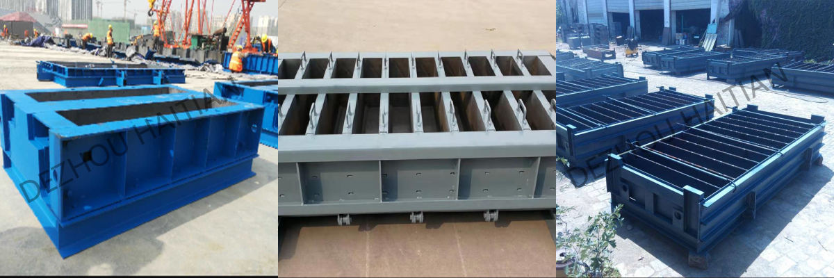 Форма для бордюрного камня из сборного бетона