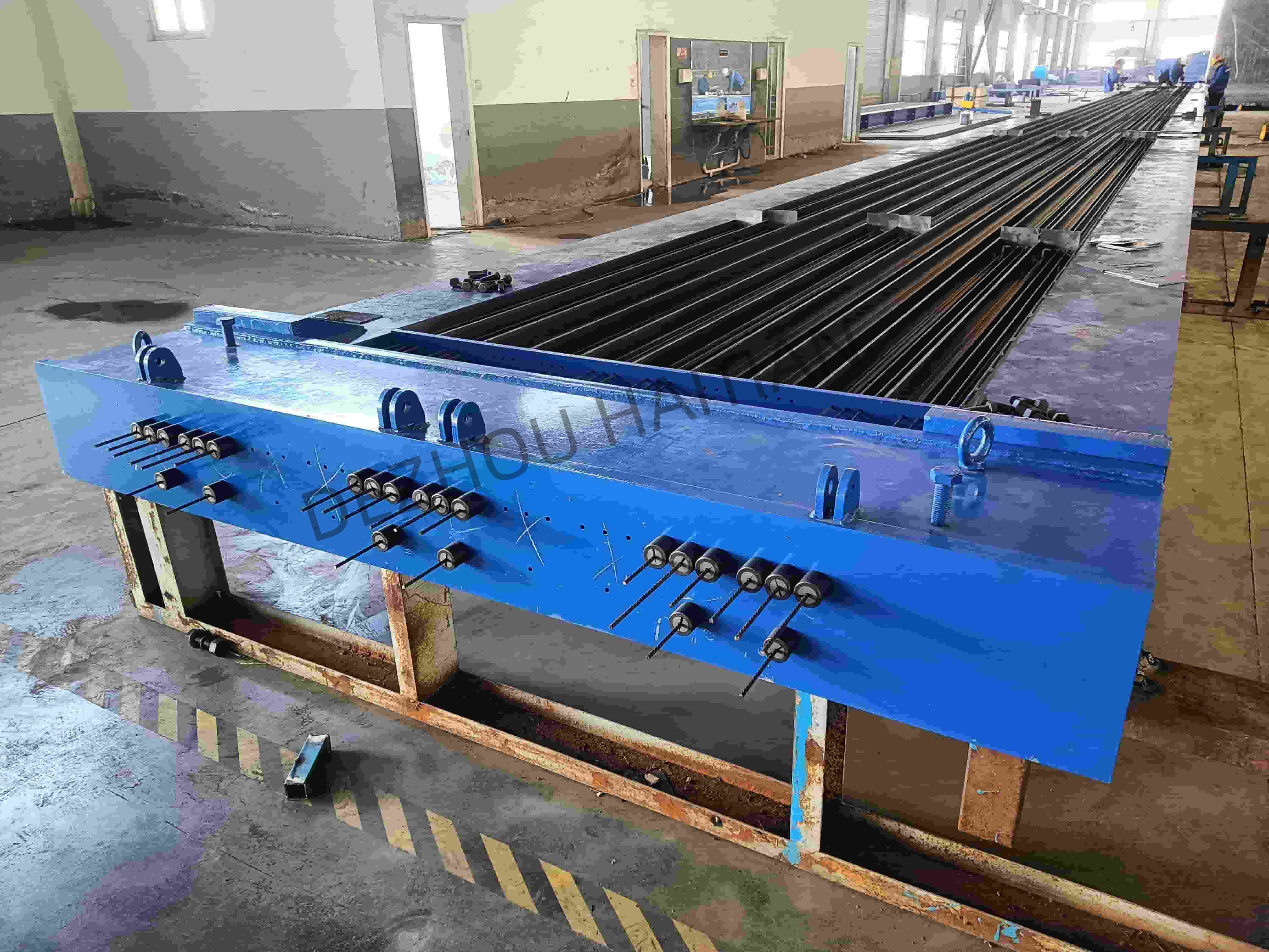 Ligne de production de poutres préfabriquées