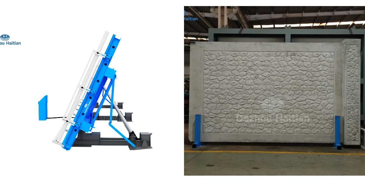 طاولة إمالة هيدروليكية لألواح الجدران الخارجية مسبقة الصب