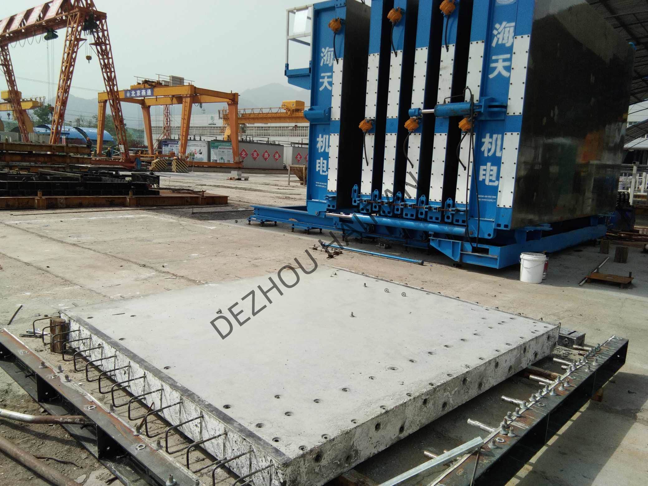 قوالب عمودية كبيرة لألواح الجدران الخرسانية الجاهزة