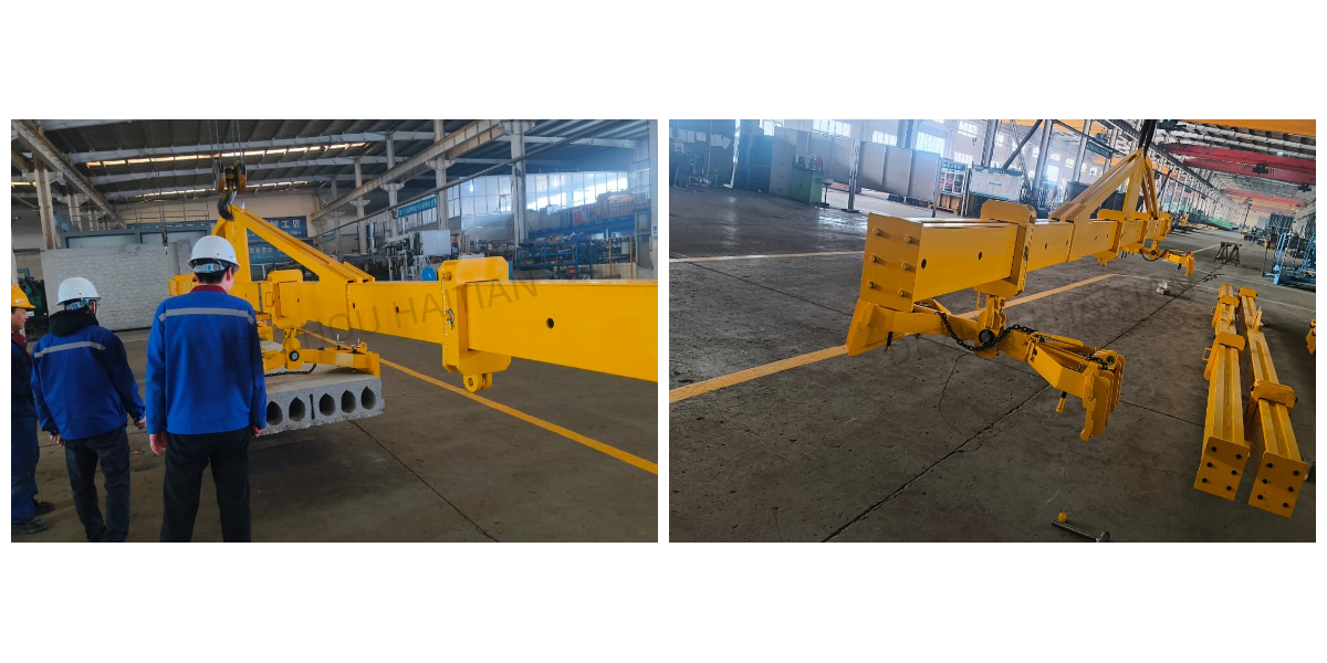 Equipamento de elevação de chapa tipo viga