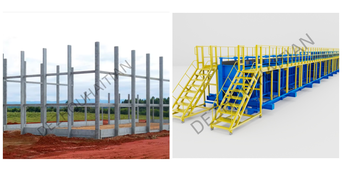 แม่พิมพ์คานและเสาคอนกรีต