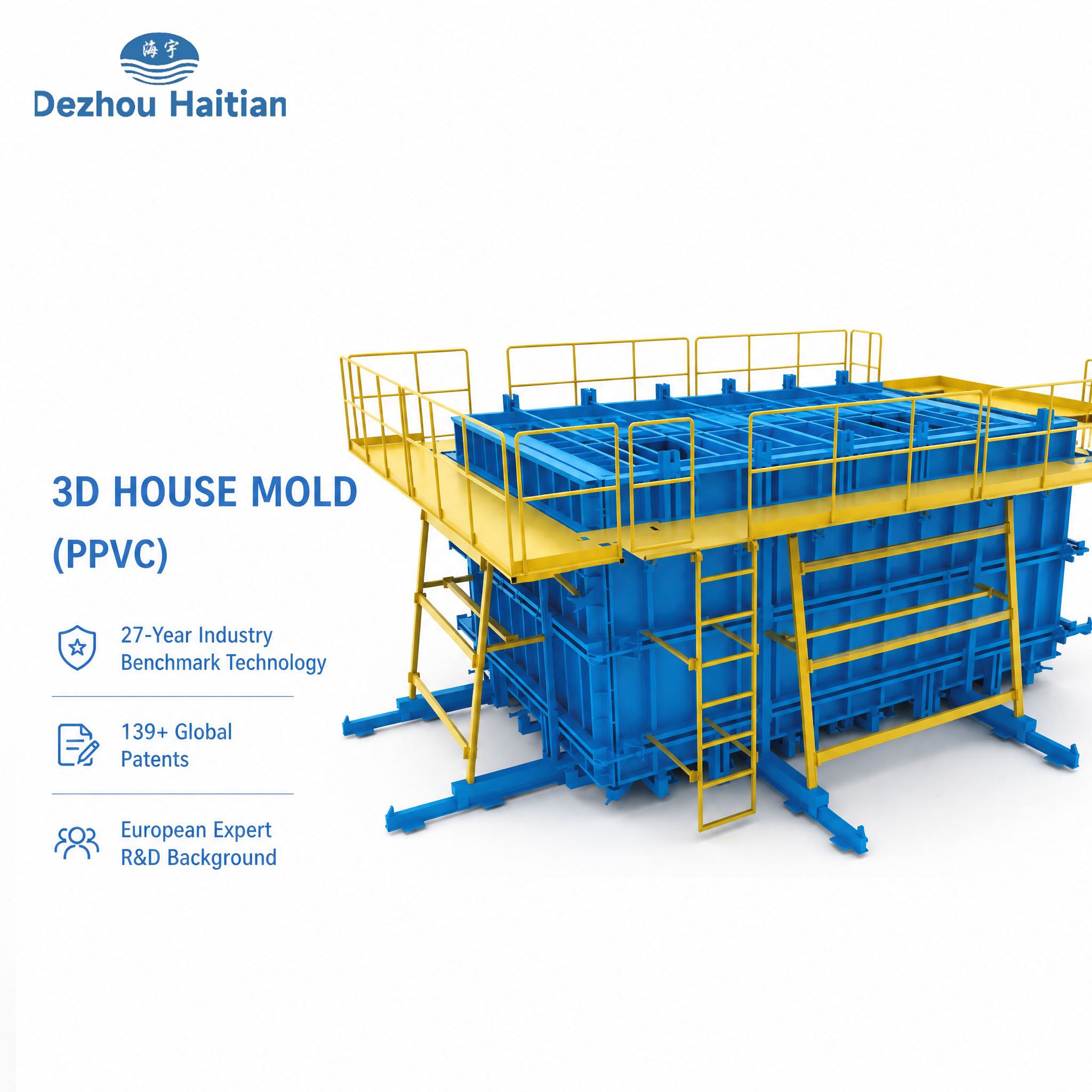 Precast 3D House Mold