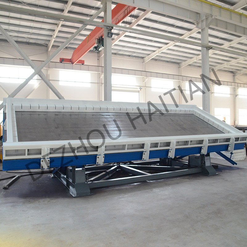 Наклонная платформа для больших сборных стеновых панелей