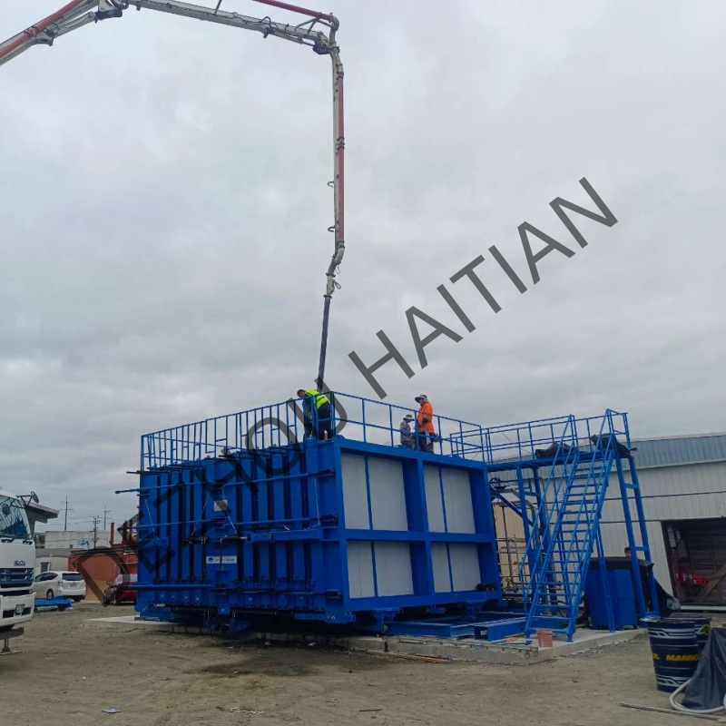 قوالب عمودية كبيرة لألواح الجدران الخرسانية الجاهزة