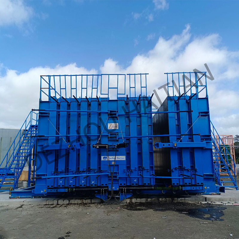 Molde de batería de hormigón prefabricado