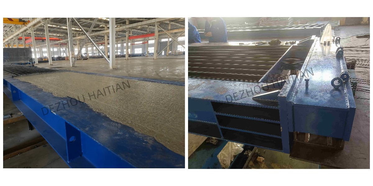 Ligne de production de poutres préfabriquées