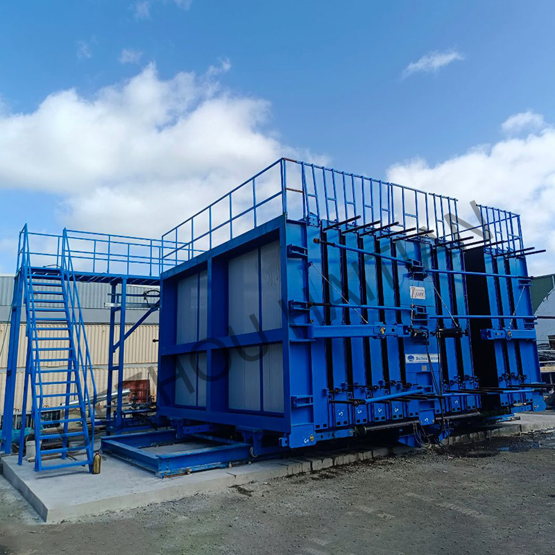 Molde de batería de hormigón prefabricado