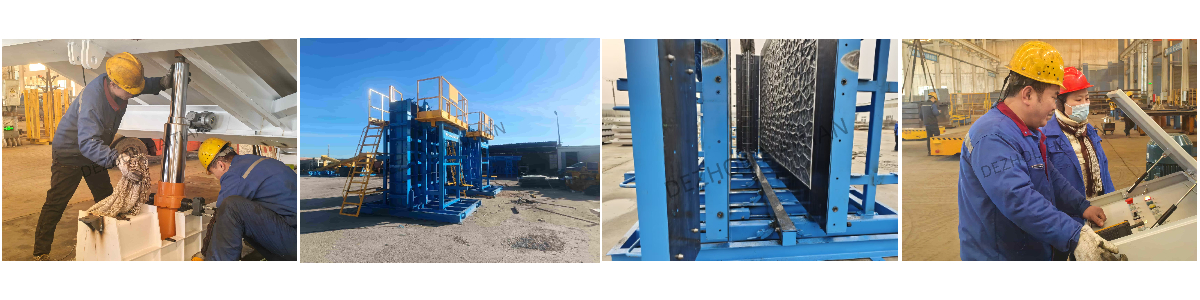 Installation et mise en service des moules