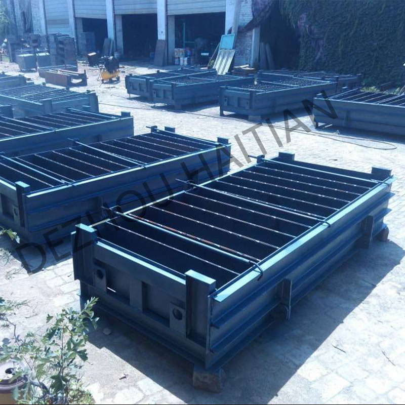 Форма для бордюрного камня из сборного бетона