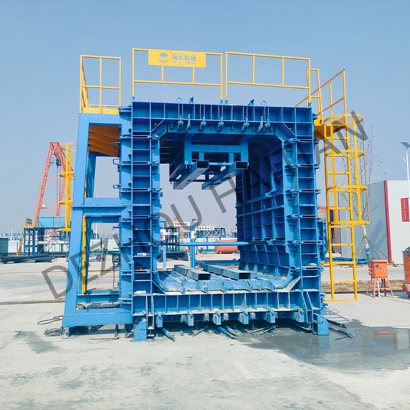 Moule de ponceau en béton préfabriqué