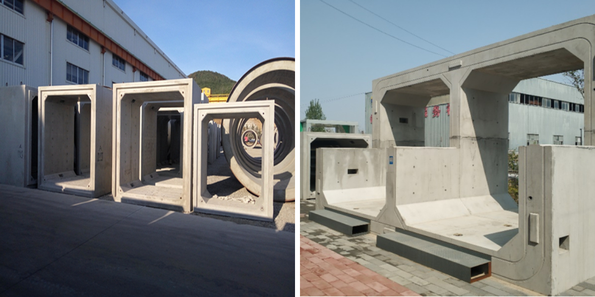 Moule de galerie de tuyaux préfabriqués