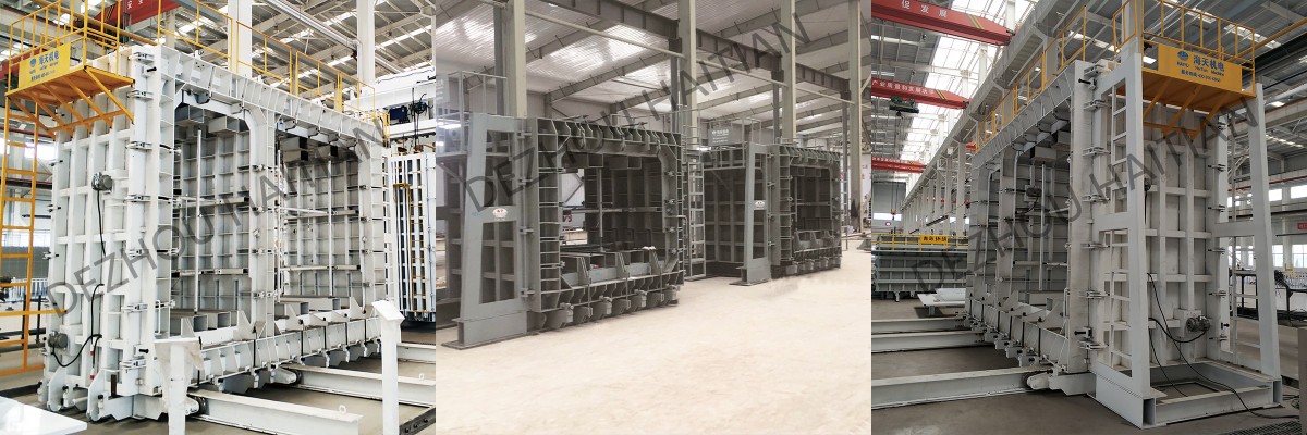 Moule pour ponceau en béton préfabriqué