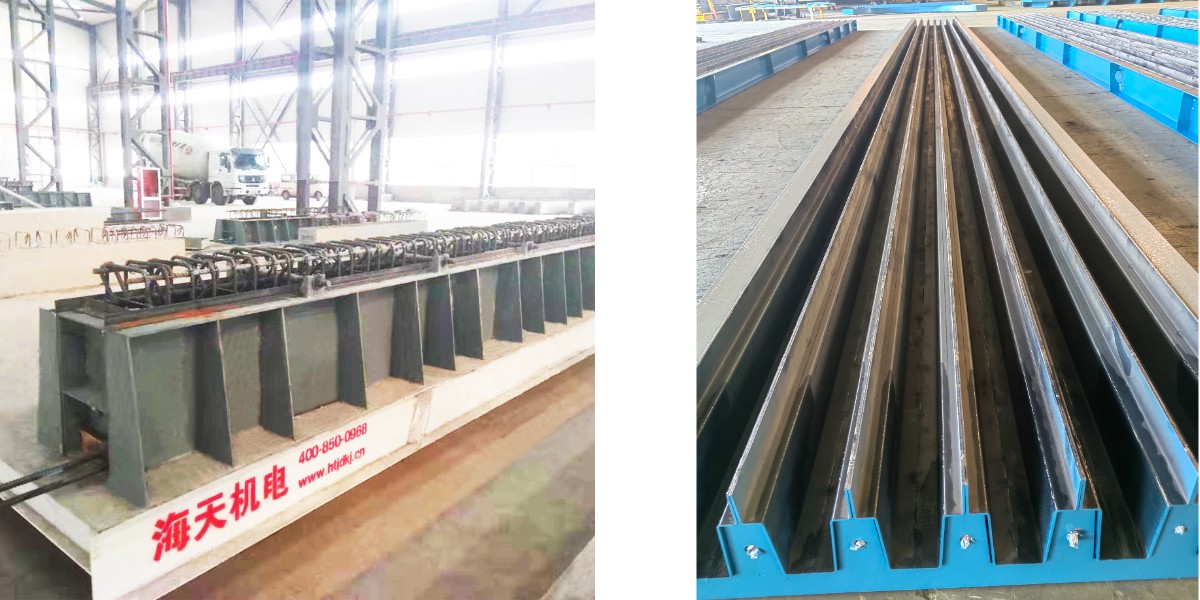 Molde de viga I preesforzada