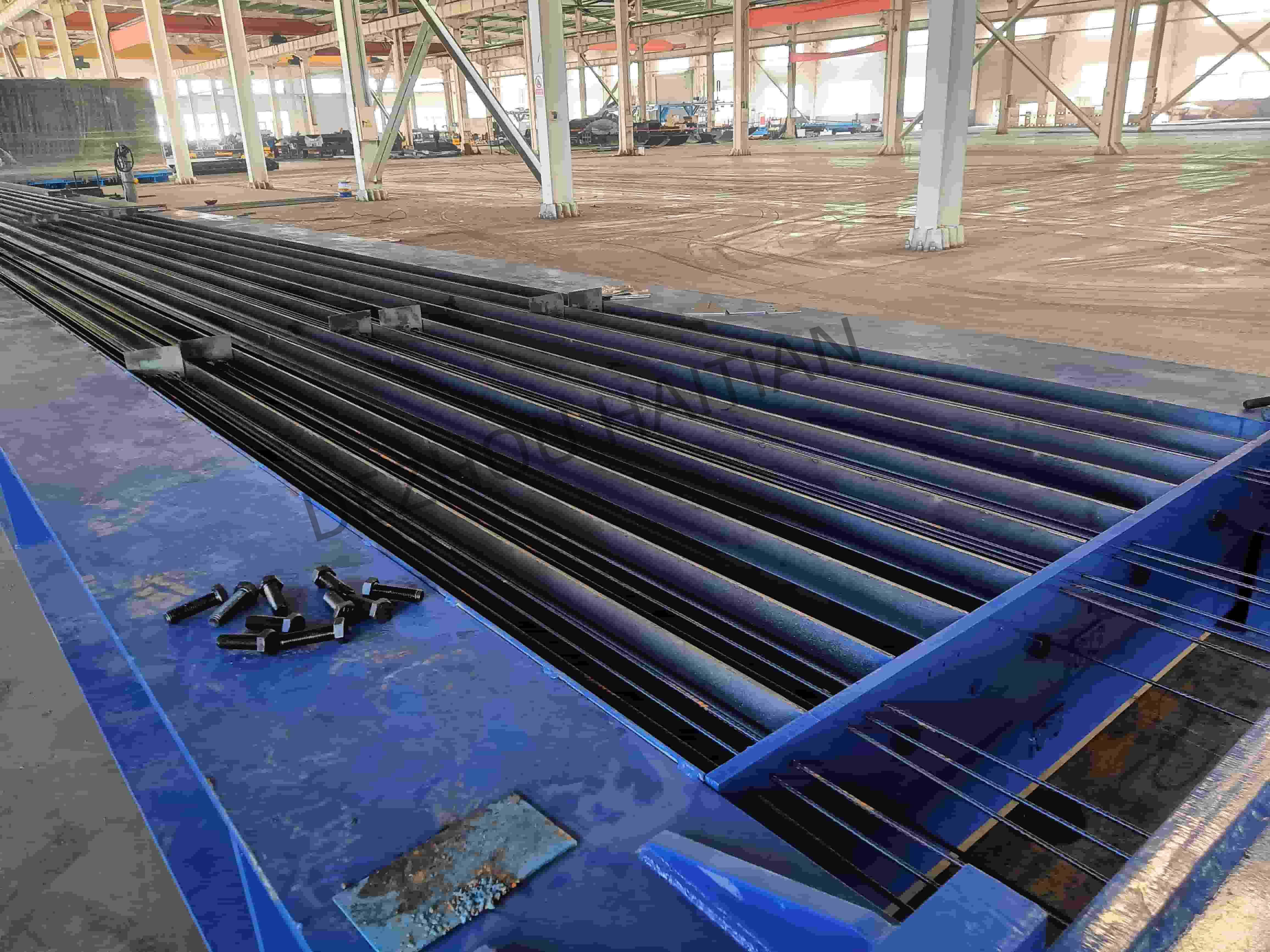 Ligne de production de poutres préfabriquées