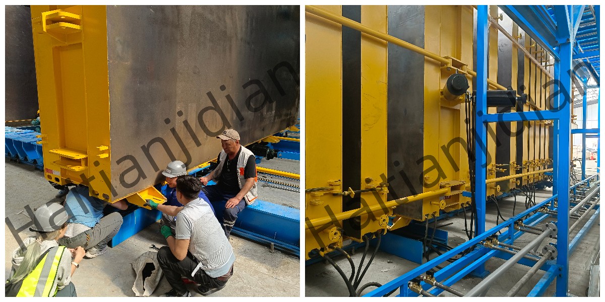 Сборная бетонная батарея